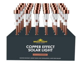 Copper Effect Solar Stake Light PDQ