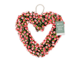 Wholesale Artificial Rose Heart with Hanging Chain