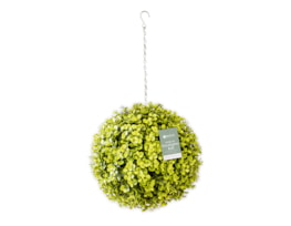 Wholesale Artificial Eucalyptus Ball with Hanging Chain 27cm