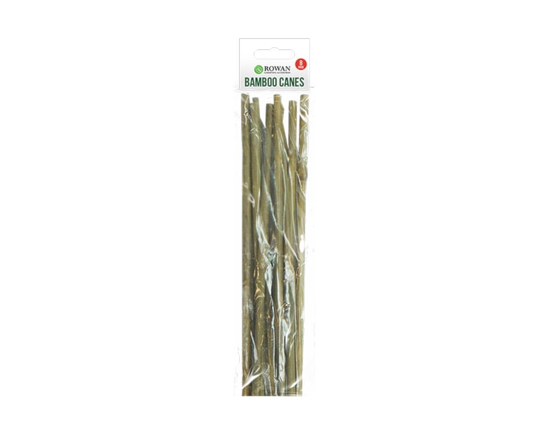 Wholesale 8 natural bamboo garden canes | Gem imports Ltd.