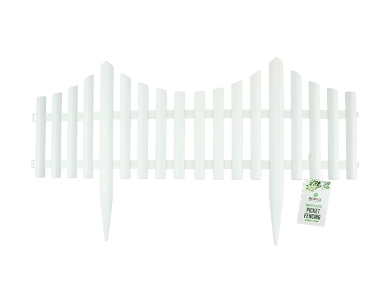 Wholesale White Plastic Picket Fencing