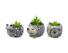 Wholesale  Artificial plant in Animal Planter | Gem imports Ltd.