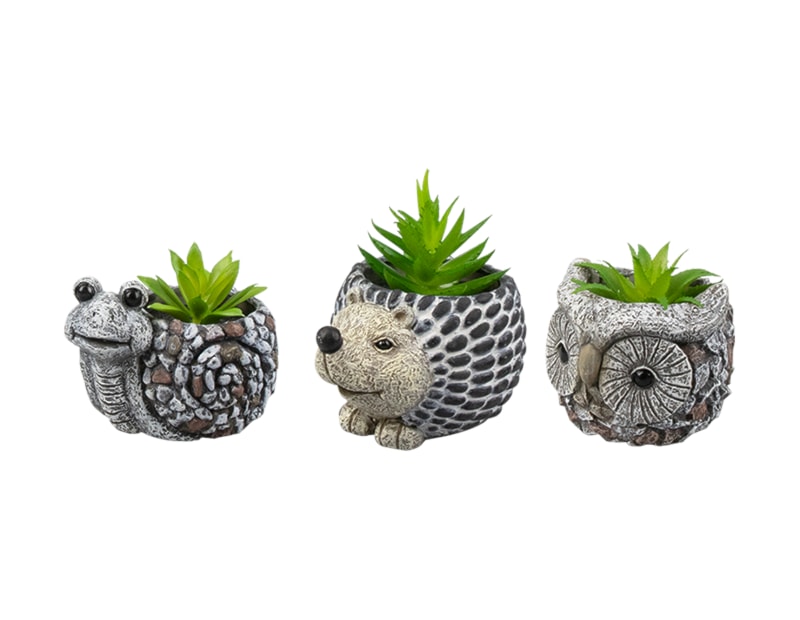 Wholesale  Artificial plant in Animal Planter | Gem imports Ltd.