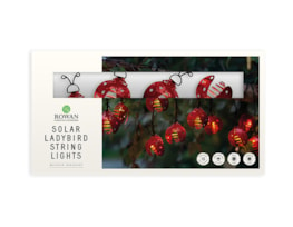 Wholesale 10 Solar Ladybird string lights | Gem imports Ltd.