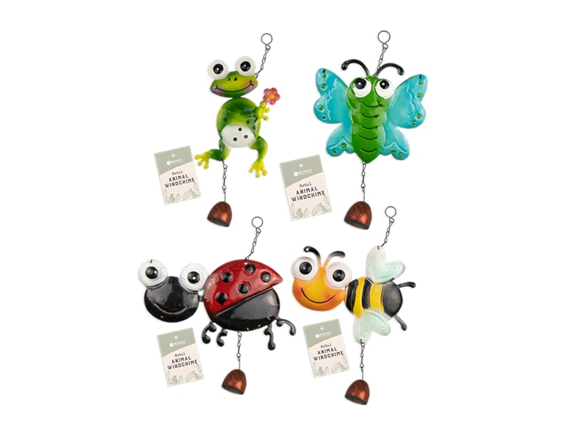 Wholesale Cute animal metal windchime | Gem imports Ltd.