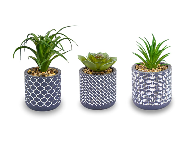 Wholesale Artificial Plant in Geo Pot