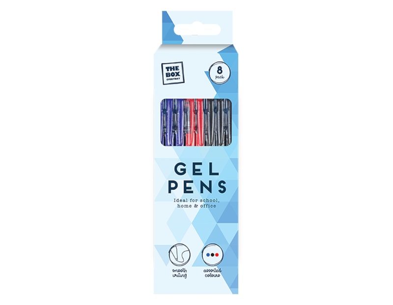 Wholesale Gel Pens 8pk