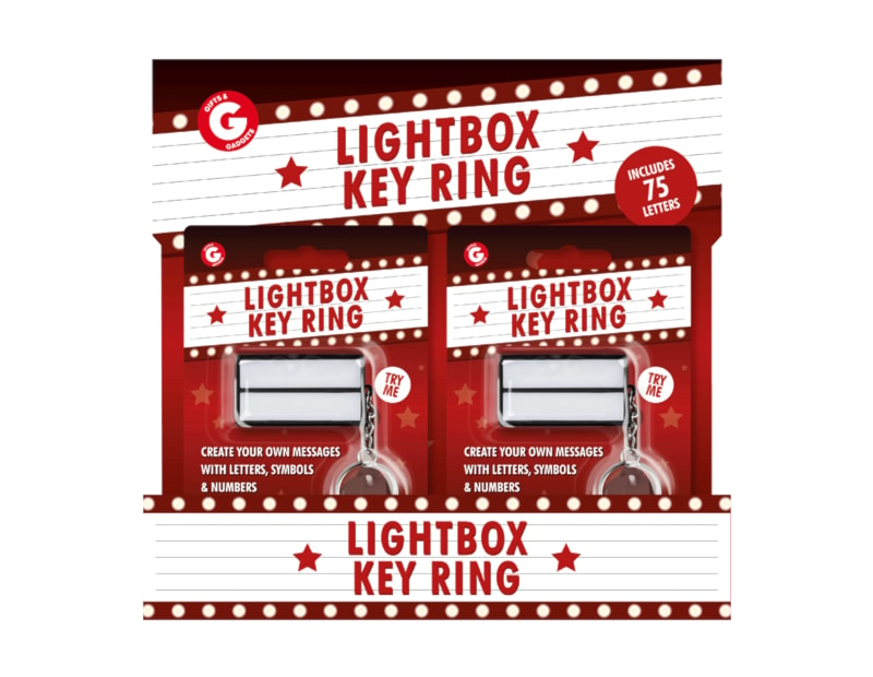 Wholesale Light Box Keyrings