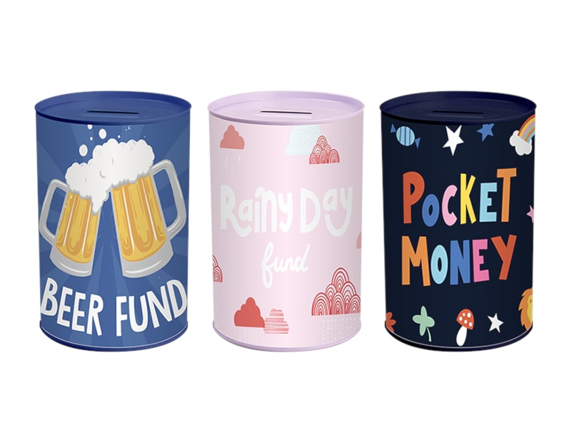 Wholesale Novelty Money Tin