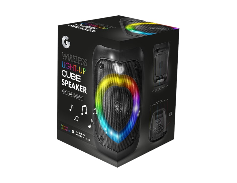 Wholesale Led Colour Changing Cube Speaker