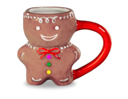 Wholesale Gingerbread Man Ceramic Mug