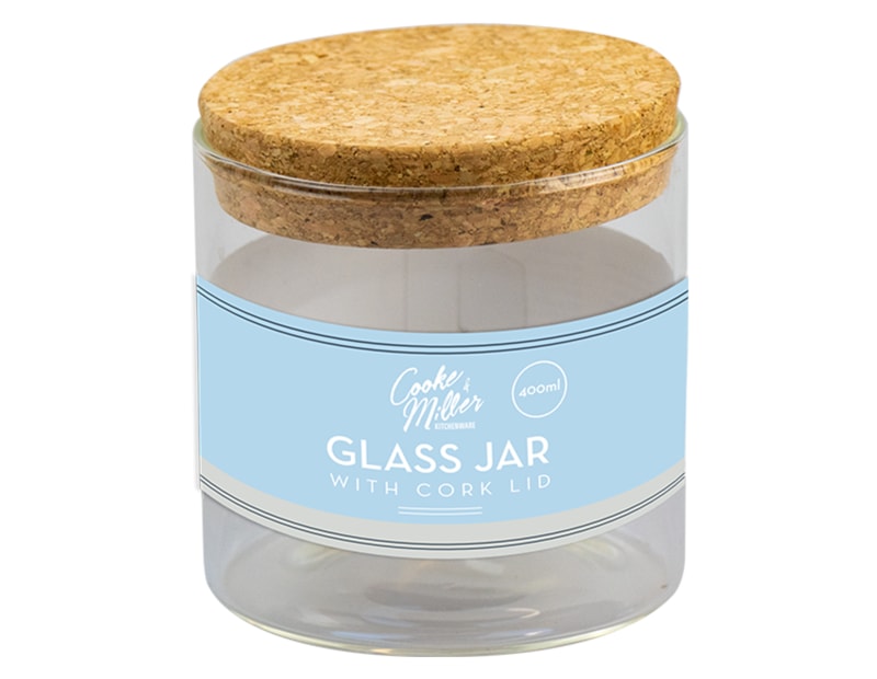 Wholesale Glass Jar with cork Lid | Gem imports Ltd.