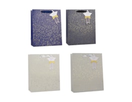 Wholesale Gold Glitter Speckle Large Gift Bag 30x42x12cm