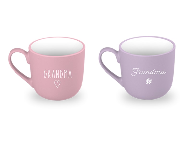 Wholesale Grandma Matte Ceramic Mug