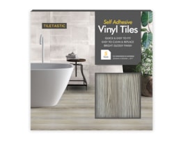 Wholesale Grey Wood Adhesive Vinyl Tiles 5pk