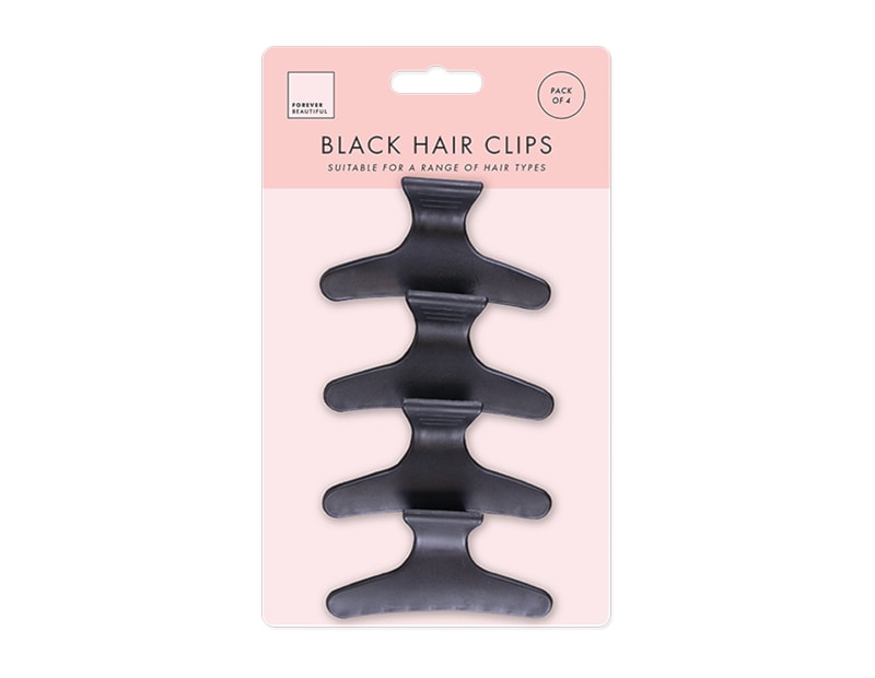 Wholesale Hair Clips - 4 Pack