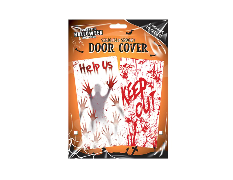 Halloween Decorative Door Cover