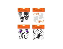 Wholesale Assorted Halloween Gel Window Stickers