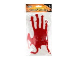 Halloween Bloody Hands Window Stickers