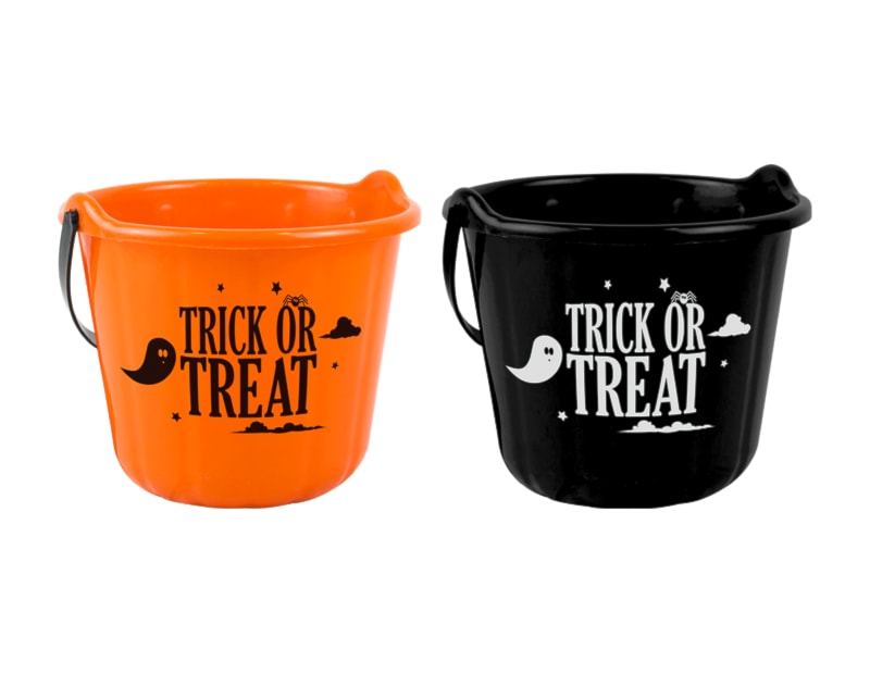 Halloween Trick Or Treat Bucket