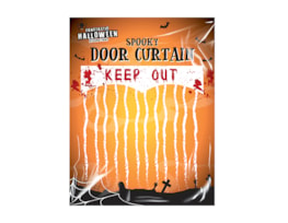 Wholesale Halloween Keep Out Bloody Curtain