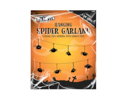 Wholesale Halloween Hanging Spider Garland 1.5M