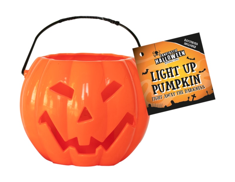 Wholesale Pumpkin Cauldron Light