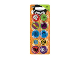 Wholesale Halloween Mini Character Stamps 10 Pack