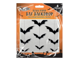 Wholesale Black Paper Bat Backdrop 2m