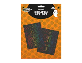 Wholesale Halloween scratch art set