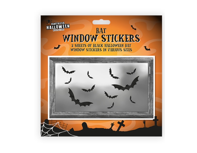 Wholesale Bat stickers 2pk