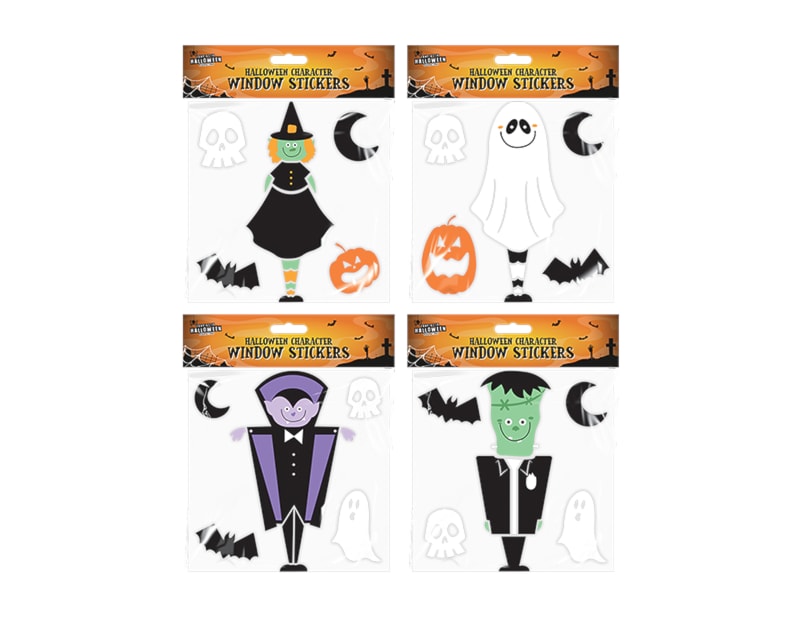 Wholesale Halloween Character window sticker | Gem imports Ltd.