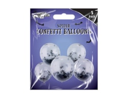 Wholesale 12" Spider confetti balloons