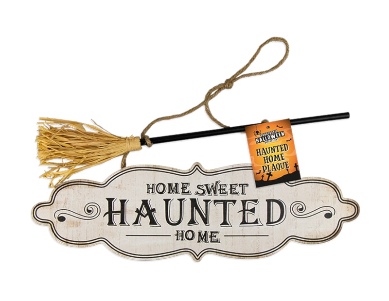 Wholesale Halloween Haunted Home Plaque