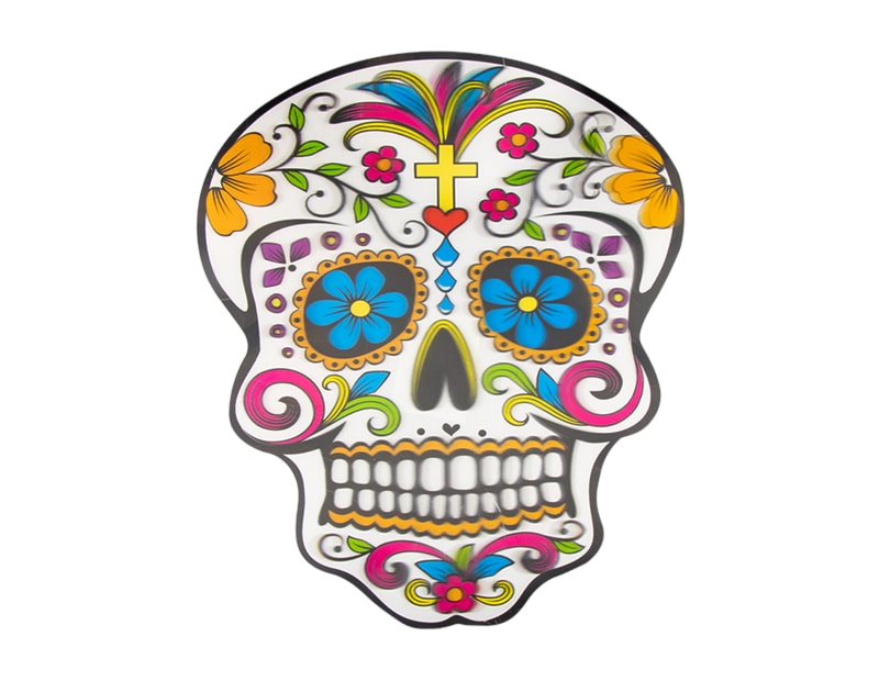 Wholesale Lenticular sugar Skull Decoration 38cm| Gem imports Ltd