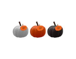 Wholesale Velvet Plush Pumpkin 16cm