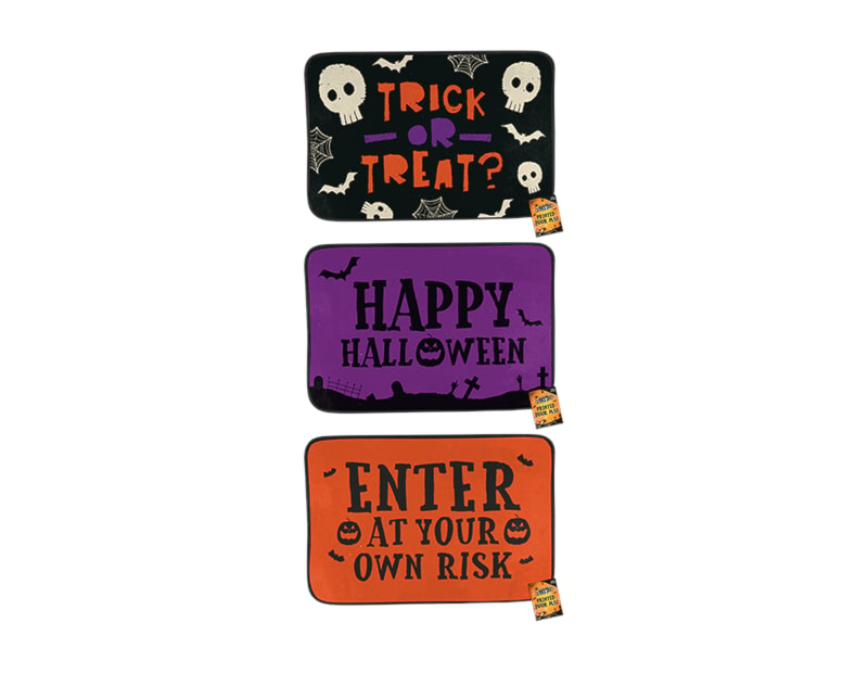 Wholesale Halloween printed door mat 60 x 40 cm | Gem imports Ltd.