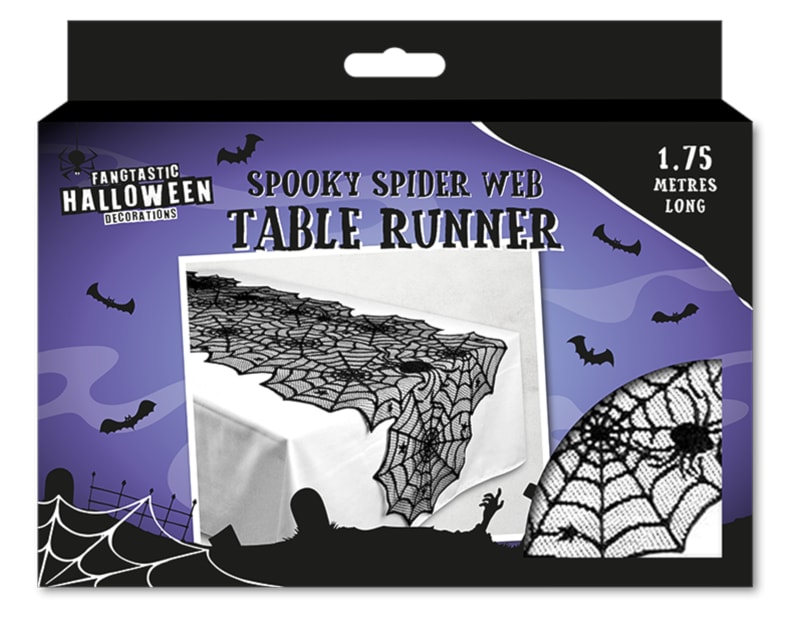 Wholesale Halloween Web Table Runner