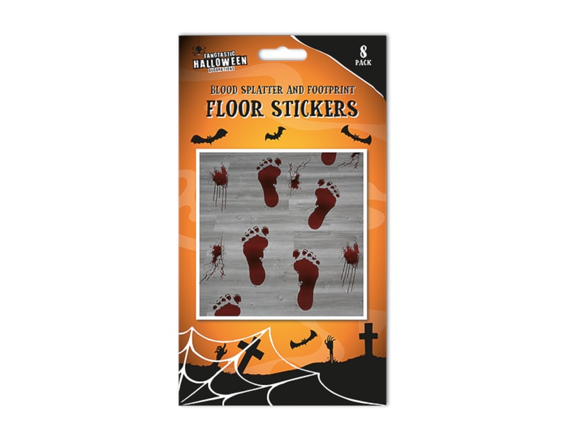 Wholesale Halloween Footprint Floor Stickers