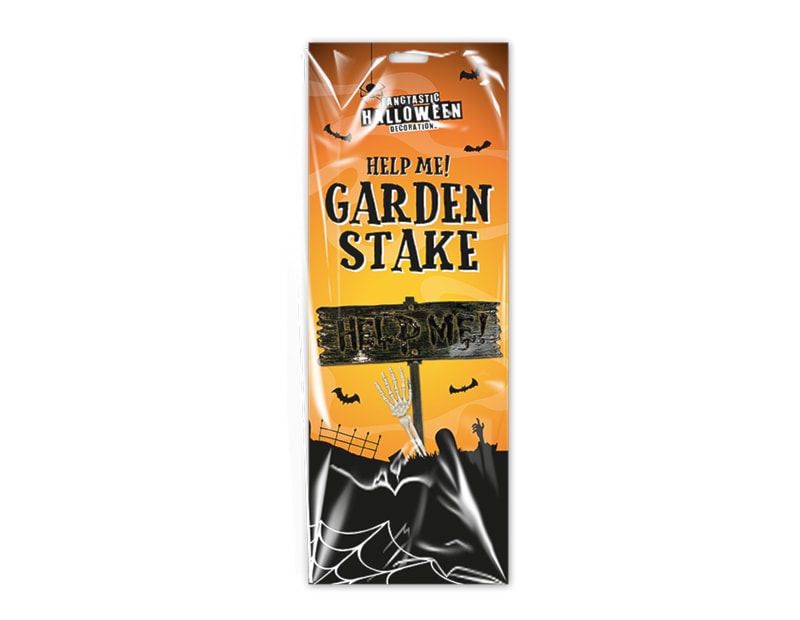 Wholesale Halloween Help Me Garden Stake