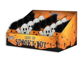 Wholesale Halloween Light up Squishy Toy PDQ