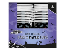 Wholesale Halloween Paper Cups 270ml 8pk - Kids PDQ