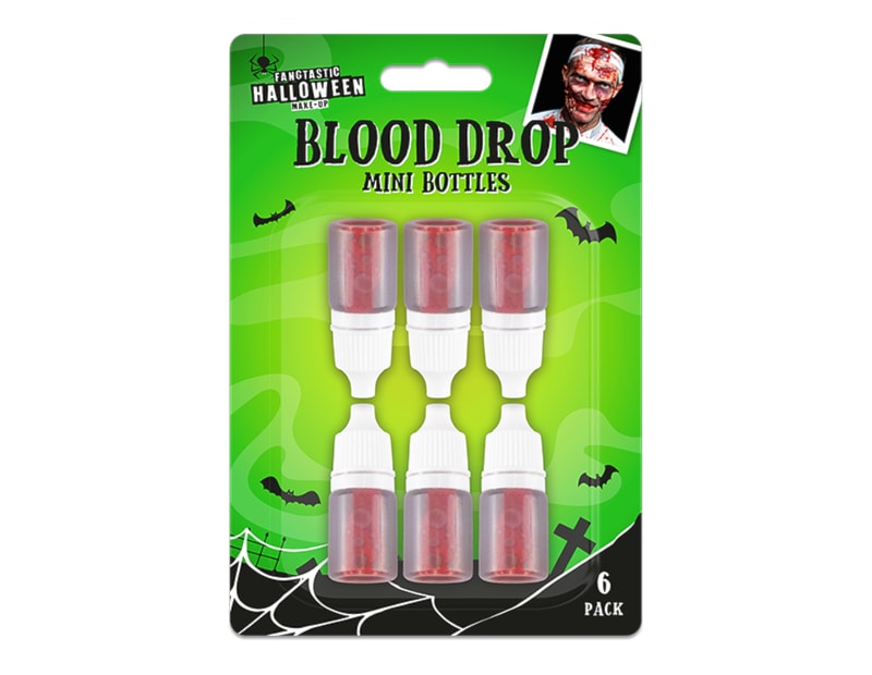 Wholesale Halloween Blood Drop Mini Bottles