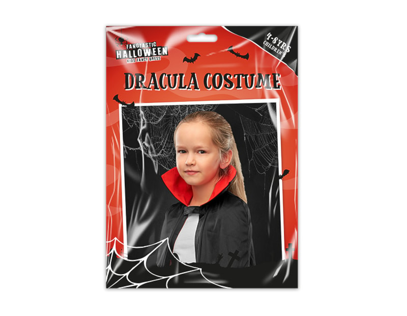 Wholesale Children's Dracula Costume 4-8yrs