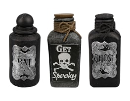 Wholesale Halloween Cement Potion Bottle Decoration