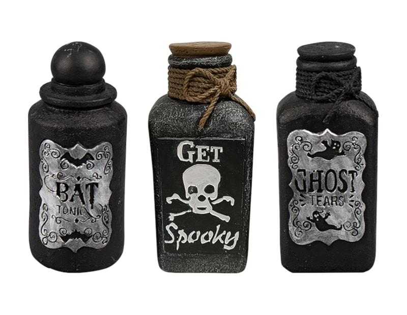 Wholesale Halloween Cement Potion Bottle Decoration