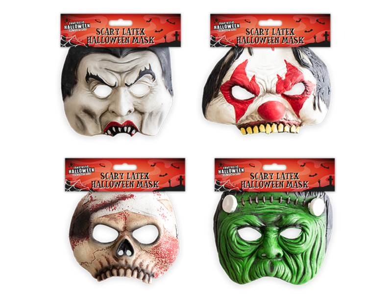 Wholesale Halloween Latex Scary Masks