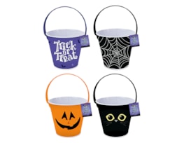 Wholesale Halloween Metal Treat Bucket