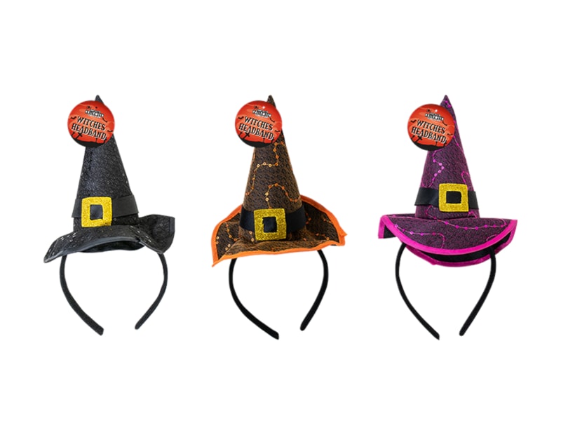 Wholesale Halloween Witches Headbands