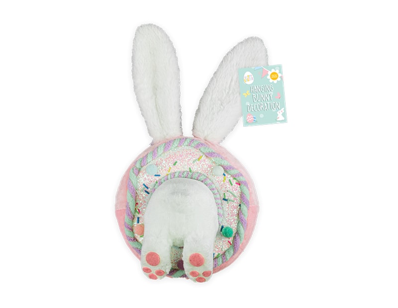 Wholesale Hanging Bunny Donut Decoration 33cm